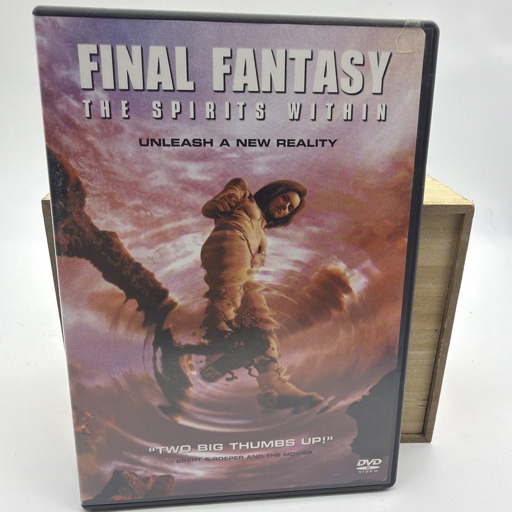 Final Fantasy The Spirits Within DVD 2001‎ Sci-Fi Animation Sony 043396094291
